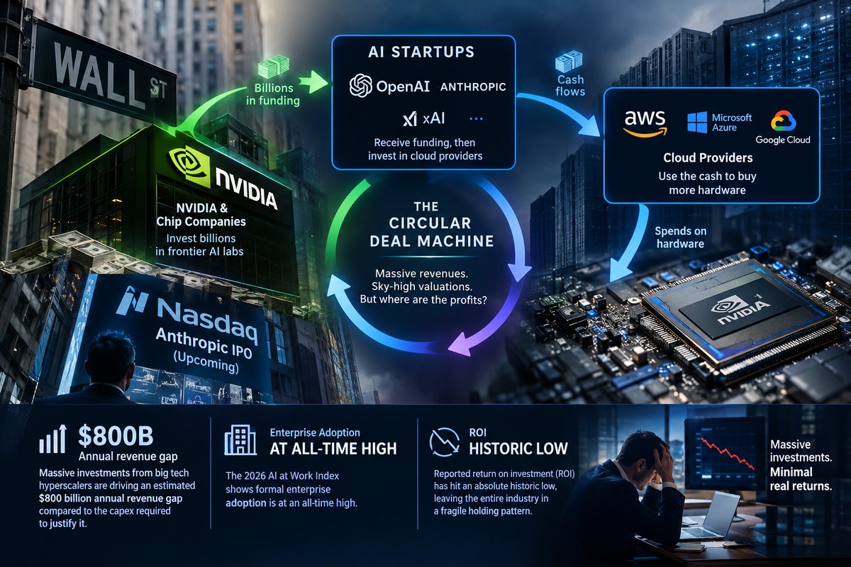 Circular Capital: AI's Closed Loop Drowns Real Returns