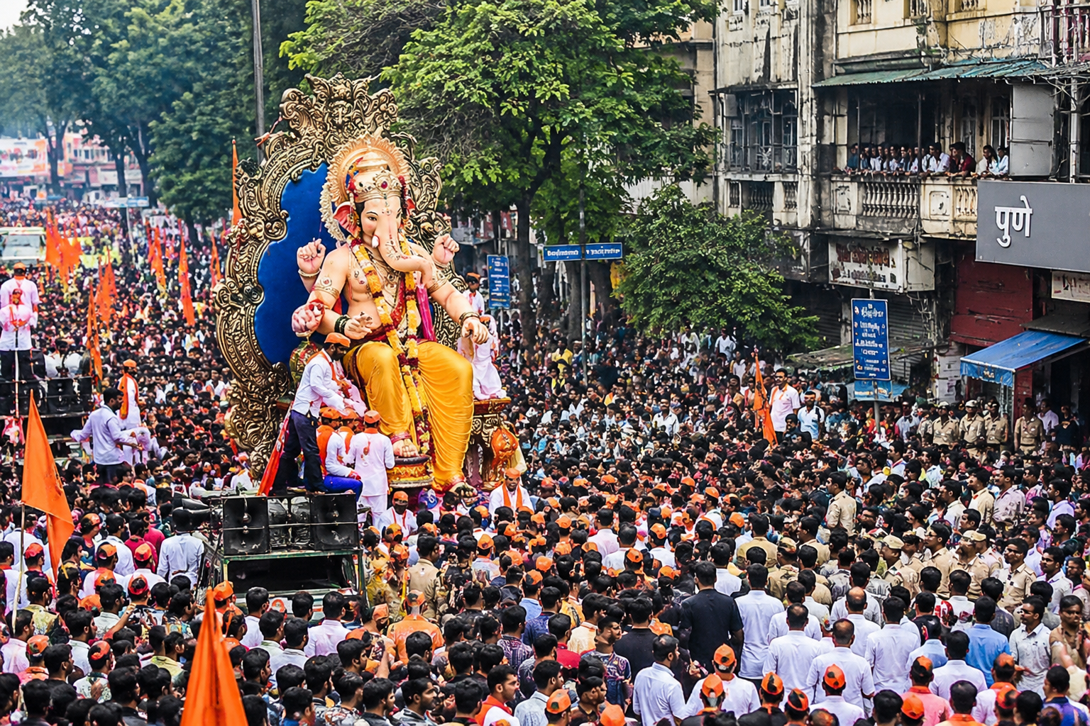 Pune's Decibel Democracy: Sacred Politics Drowns 21st-Century Living Standards